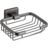 Mexen Arno soap dish, brushed gun gray - 7020751-66