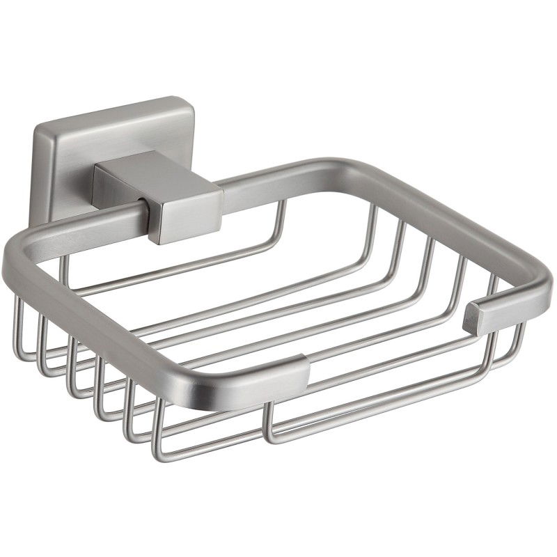 Mexen Arno soap dish, brushed nickel - 7020751-97