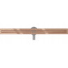 Mexen Flat 360° Slim drenaje lineal giratorio de 70 cm, oro rosa - 1641070