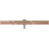 Mexen Flat 360° Slim rotary linear drain 70 cm, rose gold - 1641070