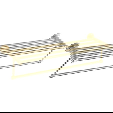 Mexen Remo prateleira para toalhas, dourado escovado - 7050720-55