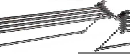 Mexen Remo prateleira para toalhas, cinza escovado - 7050720-66