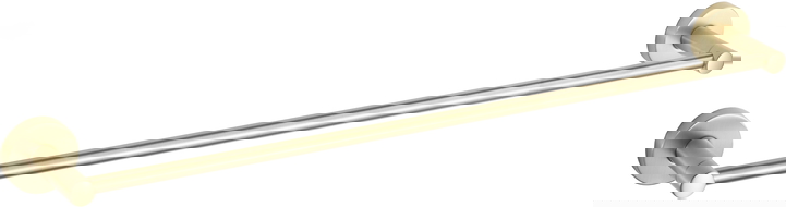 Mexen Remo toallero, oro cepillado - 7050724-55