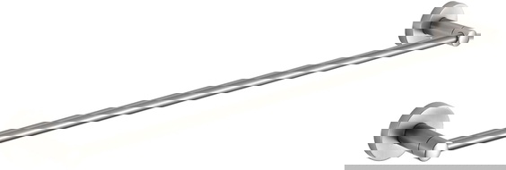 Mexen Remo handdoekrek, geborsteld nikkel - 7050724-97