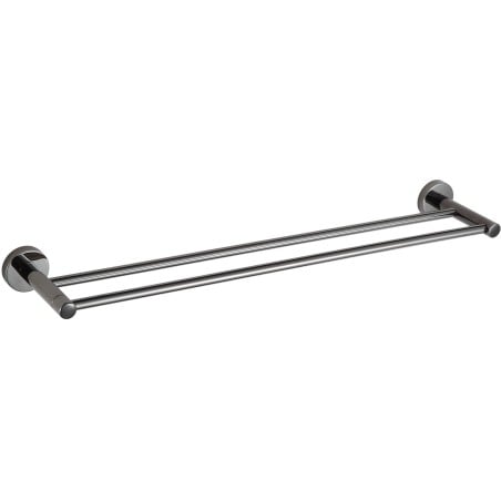 Mexen Remo podwójny wieszak na ręcznik, black chrome - 7050725-73