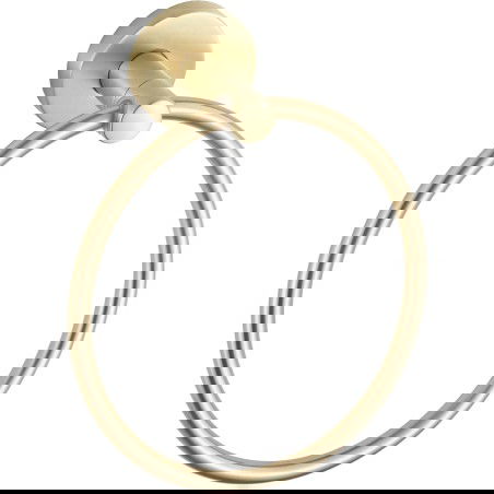 Mexen Remo cabide para toalha, dourado escovado - 7050732-55