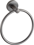 Mexen Remo perchero para toalla, gris pistola cepillado - 7050732-66