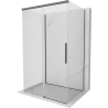 Mexen Rox-3S cabine de douche 3 parois coulissante 90 x 85 cm, transparent, gris canon brossé - 8C2-090-085-66-00-3S