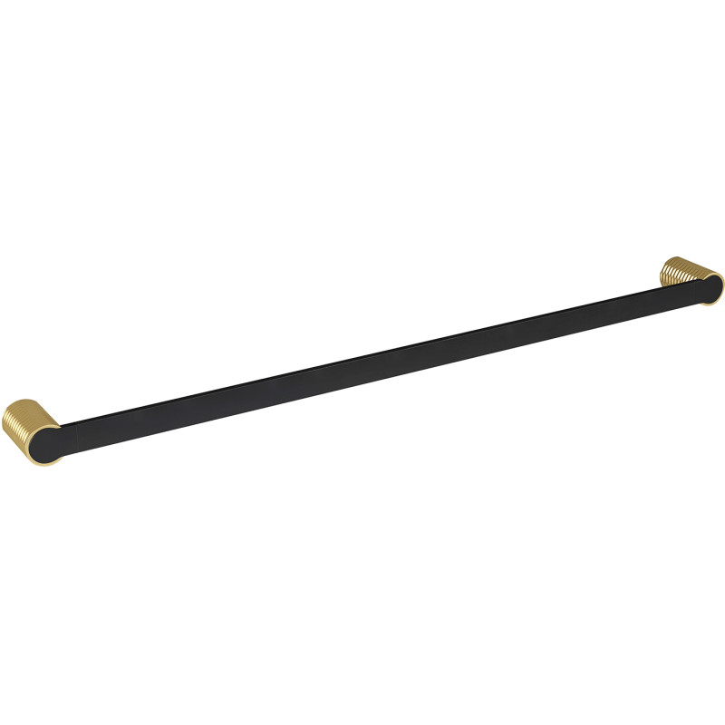Mexen Base toallero, negro/dorado - 7088224-57