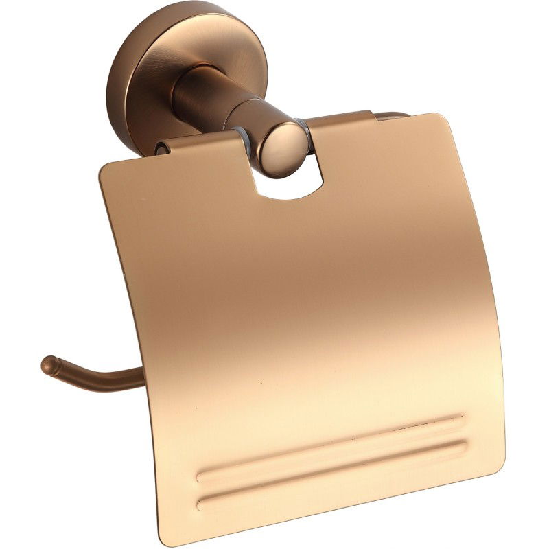 Mexen Remo toiletpapierhouder, geborsteld koper - 7050733-65