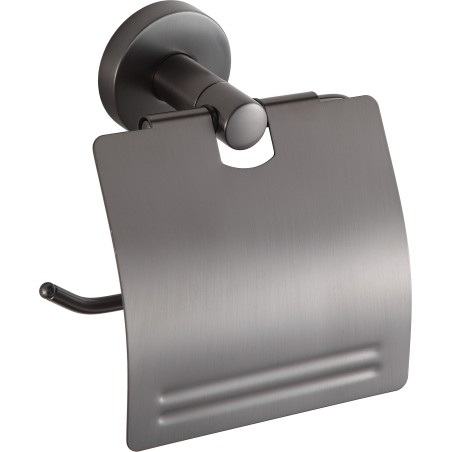 Mexen Remo uchwyt na papier toaletowy, gun gray szczotkowany - 7050733-66