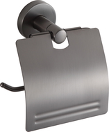 Mexen Remo porta carta igienica, grigio canna di fucile spazzolato - 7050733-66