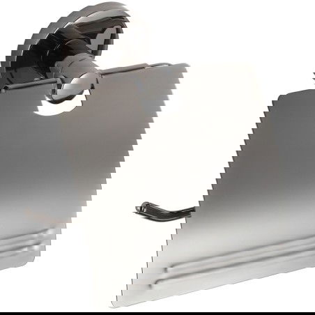 Mexen Remo suporte para papel higiénico, black chrome - 7050733-73