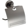 Mexen Remo porte-papier hygiénique, chrome noir - 7050733-73