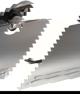 Mexen Remo tualetes papīra turētājs, melns hroms - 7050733-73