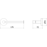 Mexen Remo tualettpaberi hoidja, valge - 70507330-20