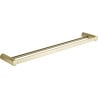 Mexen Base double porte-serviettes, doré - 7088225-50