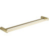 Mexen Base double towel rack, gold - 7088225-50