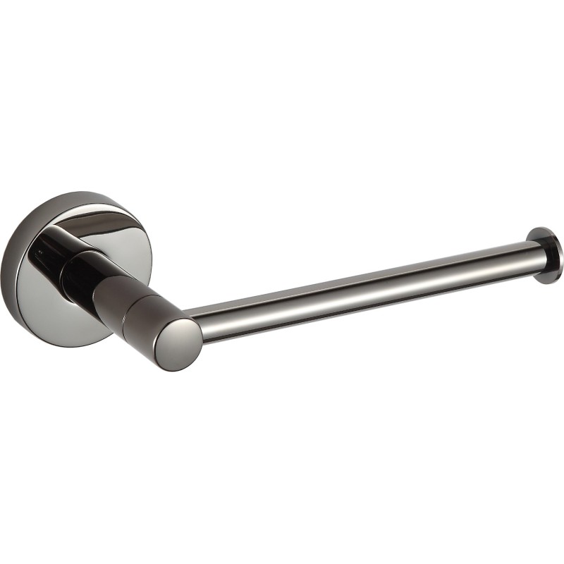 Mexen Remo soporte para papel higiénico, cromo negro - 70507330-73