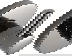 Mexen Remo gancho para toalha, cromo preto - 70507351-73