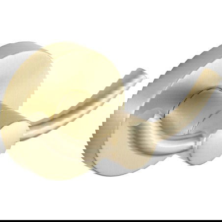 Mexen Remo dubbele handdoekhanger, geborsteld goud - 70507352-55