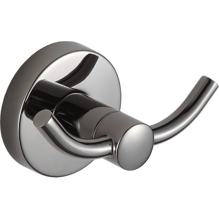 Mexen Remo double towel hook, black chrome - 70507352-73