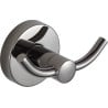 Mexen Remo podwójny haczyk na ręcznik, black chrome - 70507352-73