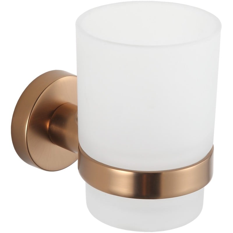 Mexen Remo Becher für Zahnbürsten, gebürstetes Kupfer - 7050738-65