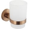 Mexen Remo toothbrush holder, brushed copper - 7050738-65