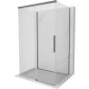 Mexen Rox-3S cabine de douche 3 parois coulissante 150 x 120 cm, transparent, gris canon brossé - 8C2-150-120-66-00-3S