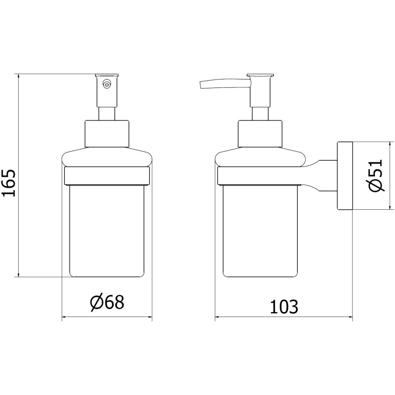 Mexen Remo seebidosaator, kuldne - 70507388-50