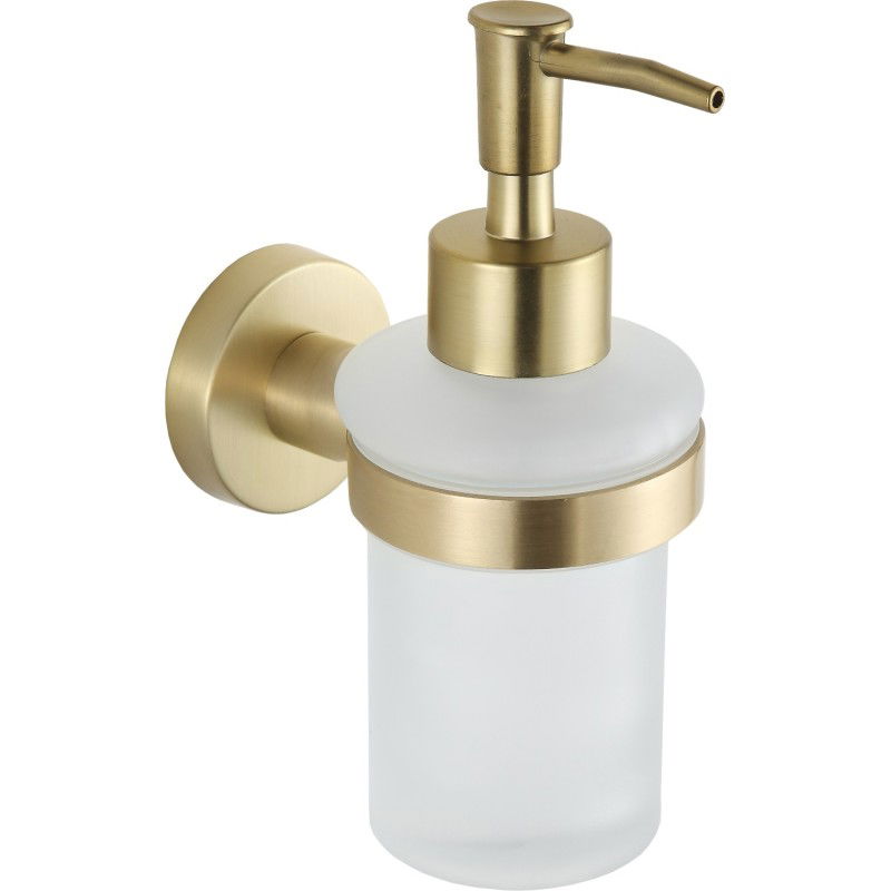 Mexen Remo tvålpump, borstad guld - 70507388-55