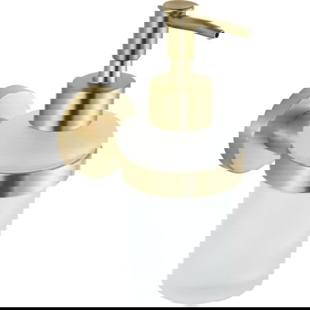 Mexen Remo dispensador de jabón, dorado cepillado - 70507388-55