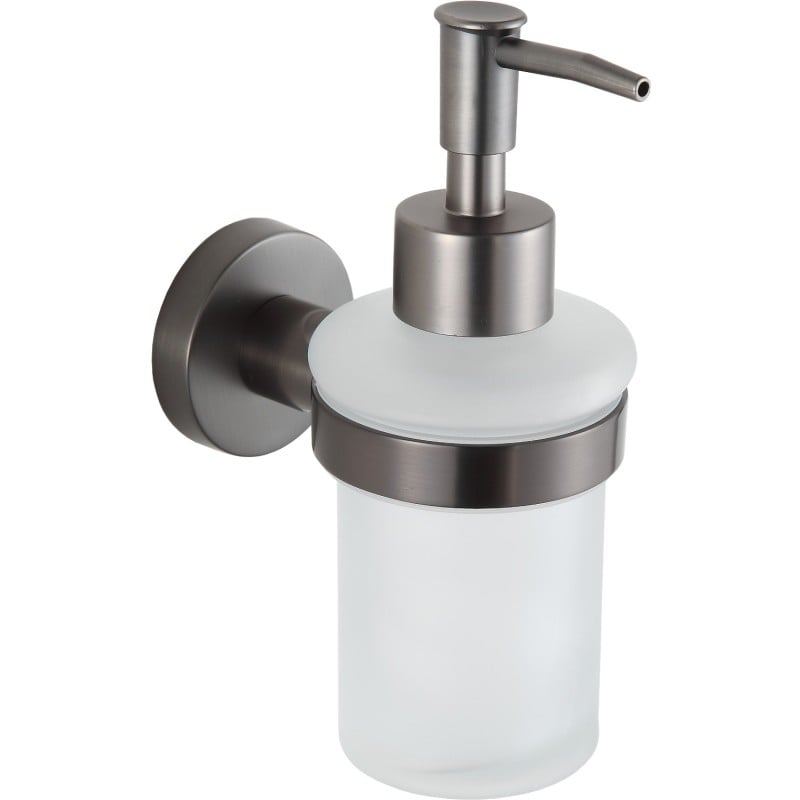 Mexen Remo dozownik do mydła, gun gray szczotkowany - 70507388-66