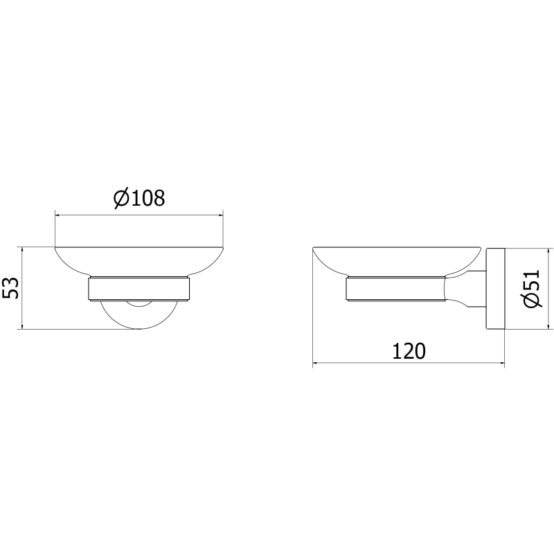 Mexen Remo saippuakotelo, harjattu kupari - 7050739-65