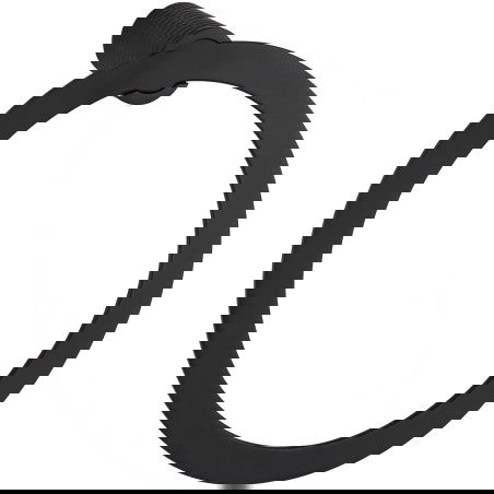 Mexen Base obešalnik za brisače, črn - 7088232-70