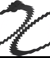 Mexen Base obešalnik za brisače, črn - 7088232-70