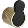 Mexen Base Handtuchhaken, schwarz/gold - 7088235-57
