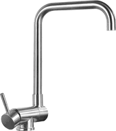 Mexen Madox rubinetto da cucina sotto finestra, inox - 672000-00