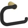 Mexen Base Toilettenpapierhalter, schwarz/gold - 7088233-57