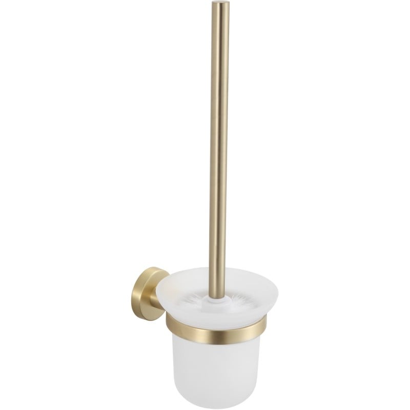 Mexen Remo spazzola per WC, oro spazzolato - 7050750-55