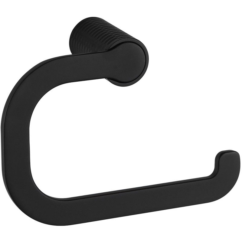 Mexen Base toiletrolhouder, zwart - 7088233-70