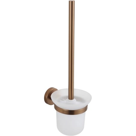 Mexen Remo spazzola per WC, rame spazzolato - 7050750-65