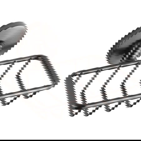 Mexen Remo Seifenhalter, gebürstetes Gun-Grau - 7050751-66