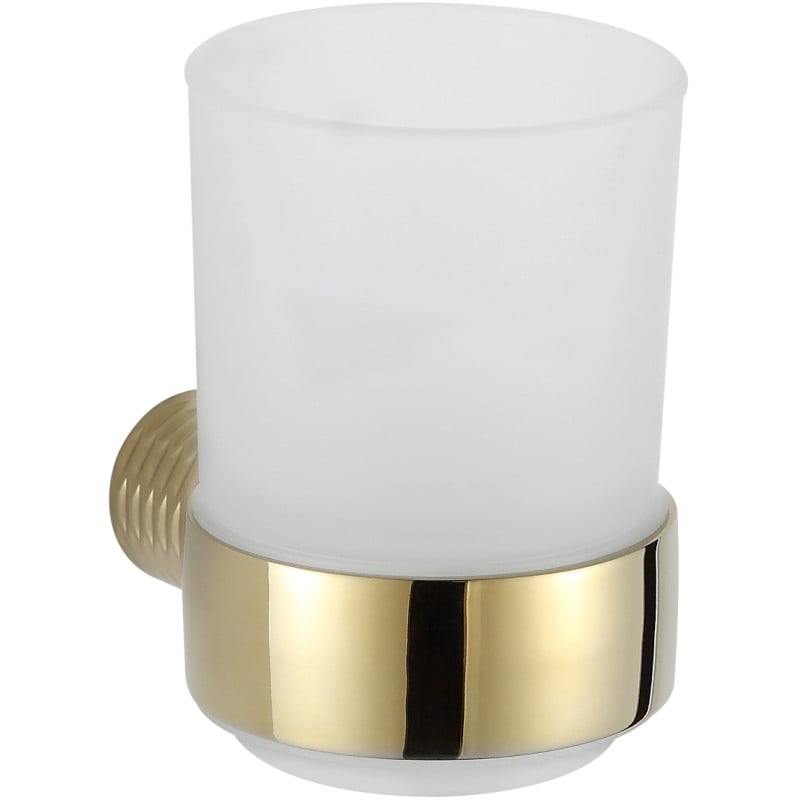 Mexen Base vaso para cepillos de dientes, dorado - 7088238-50