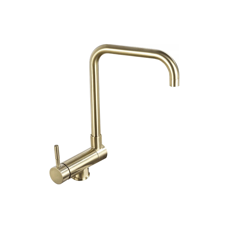 Mexen Madox grifo de cocina bajo ventana, dorado cepillado - 672000-50
