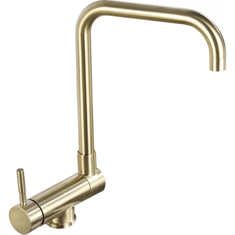 Mexen Madox window kitchen faucet, brushed gold - 672000-50