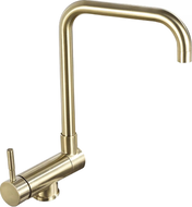 Mexen Madox grifo de cocina bajo ventana, oro cepillado - 672000-50