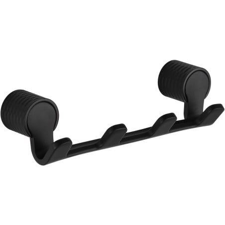 Mexen Base vierfacher Handtuchhaken, schwarz - 70882354-70