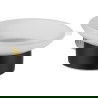 Mexen Base zeepbakje, zwart/goud - 7088239-57